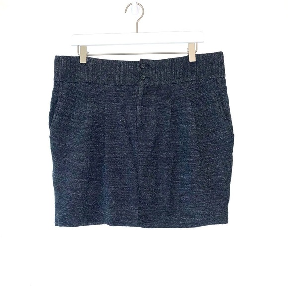 Banana Republic Karine Wool Tweed Skirt size 12 - Picture 1 of 5